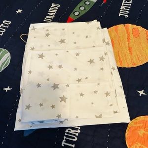 Pottery barn space toddler bed set